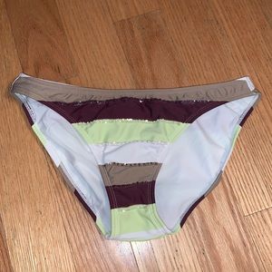 ViX by Paula Hermanny Beaded Stripes Bikini bottom